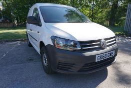 2018 Volkswagen Caddy C20 Startline TDI, Engine Size: 1968cc, Registration: GK68 GWE, Date of