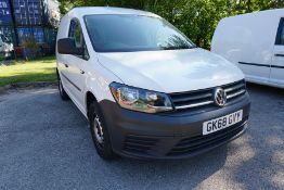 2018 Volkswagen Caddy C20 Startline TDI, Engine Size: 1968cc, Registration: GK68 GVY, Date of