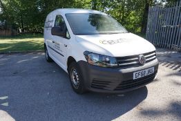 2018 Volkswagen Caddy C20 Startline TDI, Engine Size: 1968cc, Registration: GF68 JKU, Date of