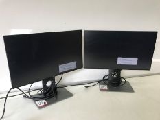 2no. DELL U2417H 24inch Flat Panel Monitors