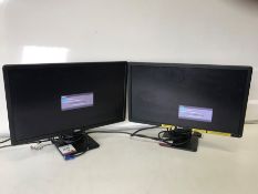 2no. DELL E2314hf LCD Monitors