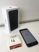 2016 Apple iPhone 7, 2.3 GHz A10 Fusion, 32GB, RAM: 2GB, Serial Number: F71TPE5VHG7F