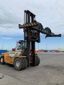 1995 Valmet Sisu TD3512 Container Stacker with container attachment No: 30603 rated 35,000Kg Lift