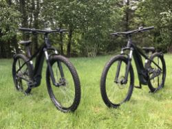 Unreserved Online Auction - Two 2019 Cube Reaction Hybrid Pro 500 Electric Mountain Bikes