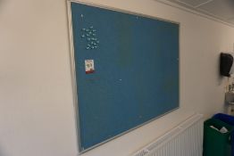 2no Notice Boards 1200 x 900mm, Lot Located in Block: 5 Room: 6