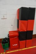 Various Rugby Pads, Post Protectors and Rugby Sundries, Lot Located in Block: 3 Room: Gymnasium