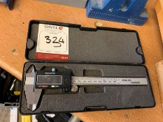 0-150mm Digital Caliper, Lot Located In; Tool Shed
