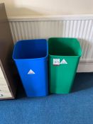 2no. Waste Bins, Lot Located In; MAIN BUILDING, 1st Floor, IT Room (101)