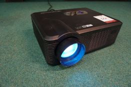 Excelvan CL720D LED Projector with Digital TV Support, No Power Cable, Lot Located in Block: 3 Room: