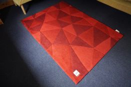 Patterned Floor Rug as Illustrated, Lot Located in Block: 6 Room: 2
