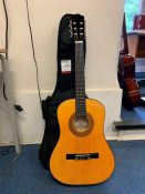 Encore ENC34OFT Guitar & Case, Lot Located In; MAIN BUILDING, Ground Floor, Music Room