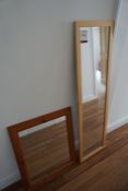 2no. Various Wall Hung Mirrors, Lot Located in Block: 1 Room: 9 (Ground Floor)