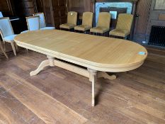 Hardwood Extending Dining Table, Lot Located In; MAIN BUILDING, Ground Floor, Function Room of