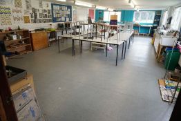 Contents of Art Classroom as Illustrated Not Including Projector (Lot 987) and Sinks (Lot 986A &