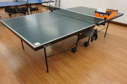 Sponeta S1-26i Hobbyline Club 19mm Table Tennis Table with Accessories, Lot Located in Block: 3