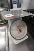 Weighstation 10kg Platform Kitchen Scales, Lot is Located Main Building, Room: Kitchen