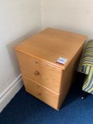 Timber 2-Drawer Filing Cabinet, Lot Located In; MAIN BUILDING, 1st Floor, Room 103