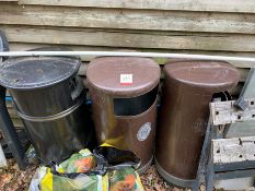 3no. External Waste Bins, Lot Located In; Tool Shed