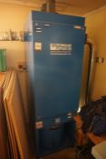 Technology Supplies Ltd TSPL1A Dust Extractor Complete with Galvanised Ducting Serial No. - 1519760,