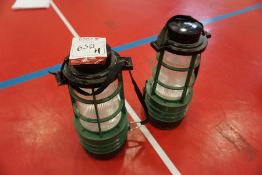 2no. Camping Lanterns as Lotted, Lot Located in Block: 3 Gymnasium