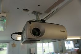 In Focus HW-NAVIGATOR-3 Suspended Projector, Lot Located in Block: 5 Room: 10