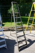 Cyrus RW Ladders 8-tread Ladder, Working Height: 1700mm, Spares or Repair Only Please Note: There is