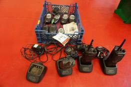 Quantity of Various Walkie Talkies as Lotted, Lot Located in Block: 3 Gymnasium