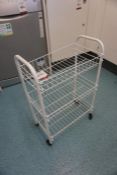 3- Tier Wire Trolley, Lot Located in Block: 5 Room: 6