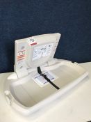 Avmor Wall Mounted Baby Changing Station, Please Note: There is VAT on the Hammer Price AND the