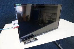 Seizo 32" Television with Remote Control, Lot is Located Main Building, Room: Reception, Please