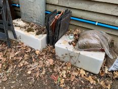 2no. Belfast Ceramic Sinks as Lotted, Lot Located In; Tool Shed