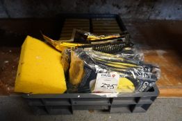 Box of Used & Unused Cleaning Gloves & Sponges, Lot is Located Main Building, Room: Kitchen Stores