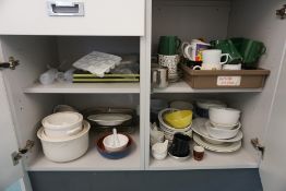 Contents of Cupboard as Illustrated, Lot Located in Block: 5 Room: 6