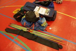 Quantity of Various Track & Field Equipment as Illustrated, Lot Located in Block: 3 Room: Gymnasium