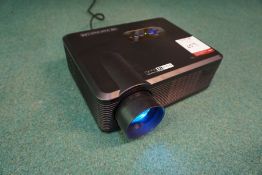 Excelvan CL720D LED Projector with Digital TV Support, No Power Cable, Lot Located in Block: 3 Room: