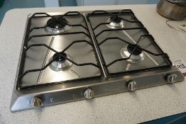 Smeg SV564-3 4-Burner Gas Hob, Lot Located in Block: 5 Room: 6