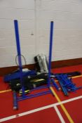 Quantity of Various Badminton Equipment, Lot Located in Block: 3 Room: Gymnasium