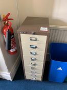 Bisley 9-Drawer Chest, Lot Located In; MAIN BUILDING, 1st Floor, IT Room (101)