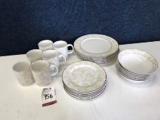 Sainsburys Home Crockery Set as Lotted, Lot is Located Main Building, Room: Canteen, Please Note: