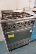 Smeg SUK61MS8 Stainless Steel Electric Oven with 4-Burner Gas Hob, Lot Located in Block: 5 Room: 6