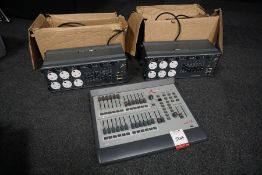 2no. Lynx Lighting System Betapack 2 Zero88 Light Mixer and Alcora Zero88 Light Mixer, Lot Located