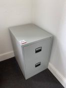 2-Door Metal Filing Cabinet, Lot Located In; MAIN BUILDING, 1st Floor, Rooms off Left of Room 101,