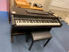 Yamaha Clavinova CVP 201 Digital Piano, Lot Located In; MAIN BUILDING, Ground Floor, Music Room