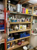 Quantity of Various Decorating Consumables (Part Used & Open), Lot Located In; Tool Shed