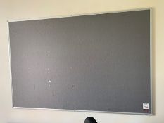 Pin Board 1800mm x 1200mm, Lot Located In; MAIN BUILDING, 1st Floor, Room 104