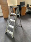 4 Tread Step Ladder, Lot Located In; MAIN BUILDING, 1st Floor, Rooms off Art Wing, Staff Room