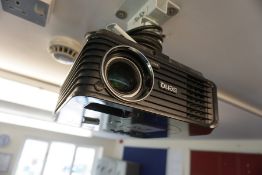 BenQ MP622 Suspended Projector, Lot Located in Block: 3 Room: 7