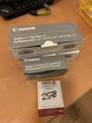 Box of Canon J1 Staples & Box of Canon D3 Staple Cartridges, Lot Located In; MAIN BUILDING, Ground