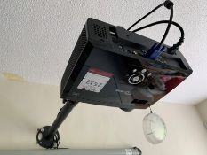 Optoma Projector EW605ST with Stand & Pull Down Screen, Lot Located In; MAIN BUILDING, Ground Floor,
