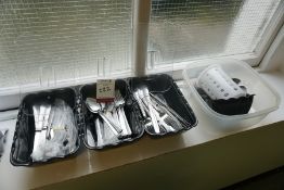 Quantity of Cutlery, Lot is Located Main Building, Room: Canteen